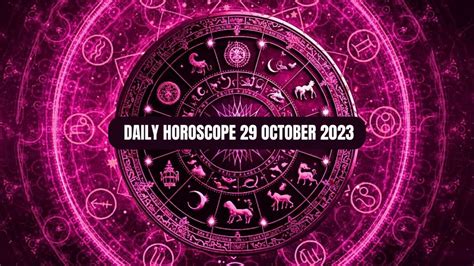 horoscopo 29 octubre 2023